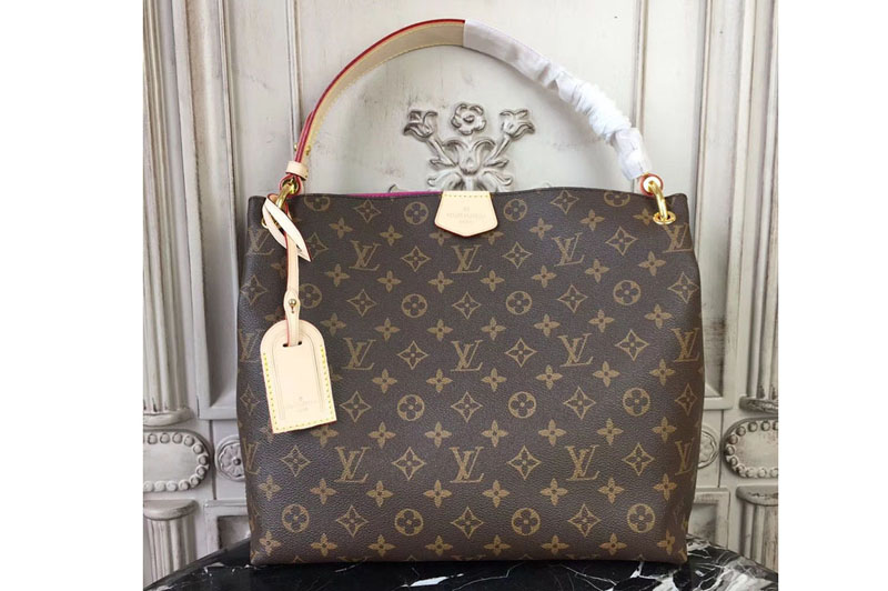Louis Vuitton M43700 Graceful Pm Monogram Canvas Bags Pivoine