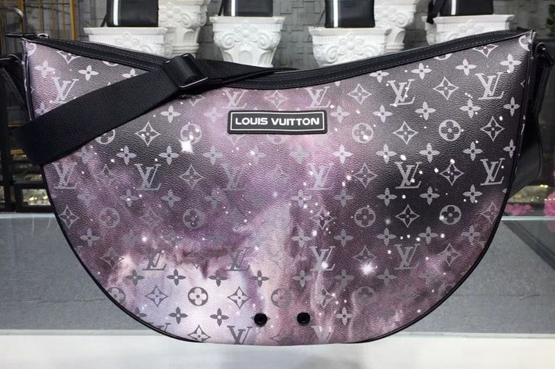 Louis Vuitton M44164 Monogram Galaxy Canvas Alpha Hobo Bags