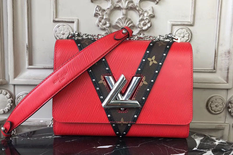 Louis Vuitton M50282 Epi Leather Twist MM Bags Red
