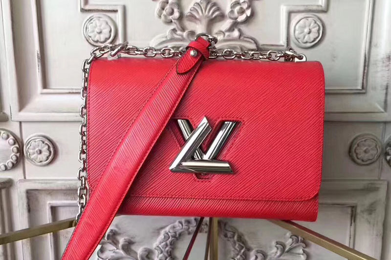 Louis Vuitton M50280 Epi Leather Twist MM Bags Red