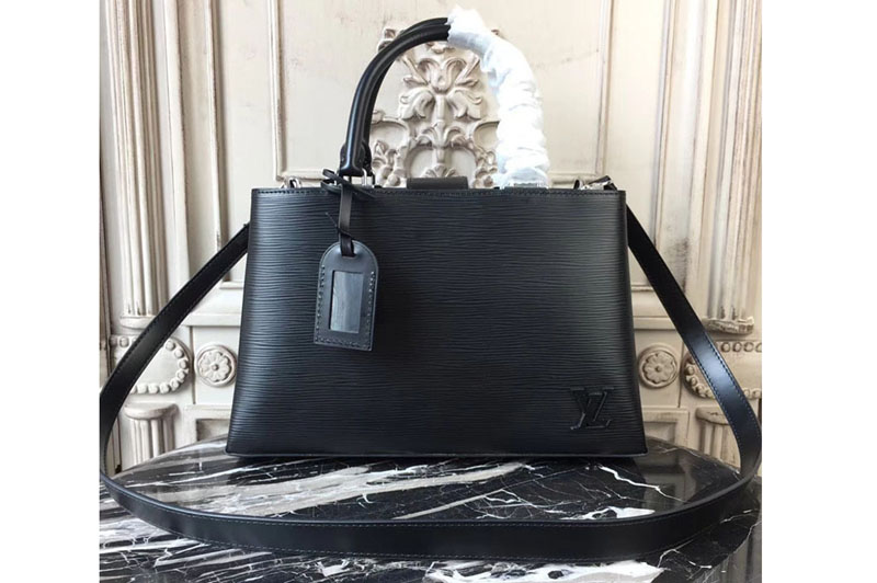 Louis Vuitton M51334 Kleber PM Epi Leather Bags Black