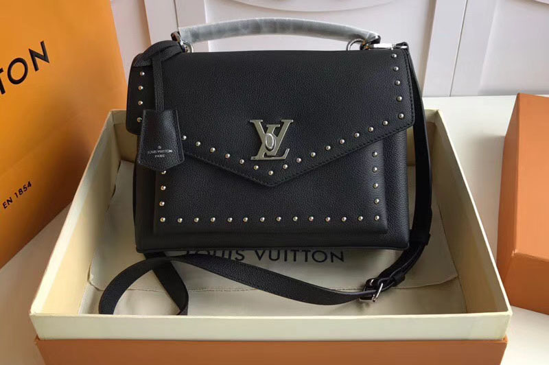 Louis Vuitton M51494 LV Mylockme Studs Lockme Calf Leather Bags