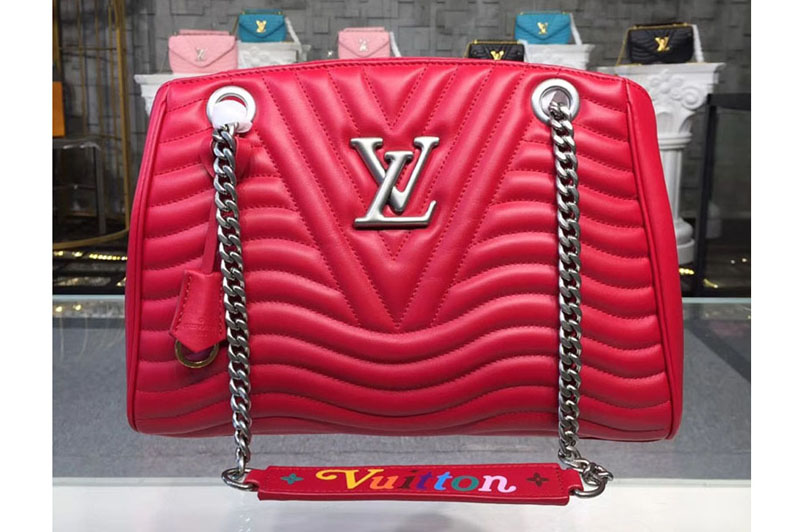 Louis Vuitton M51497 LV New Wave Chain Tote Bags Red