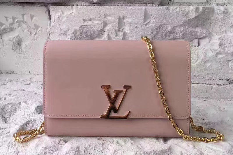 Louis Vuitton M51632 Louise Chain GM Autres Cuirs Bags Pink