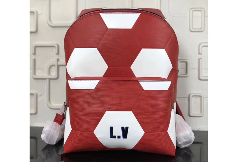 Louis Vuitton M52186 LV Epi Leather Apollo Backpack Red