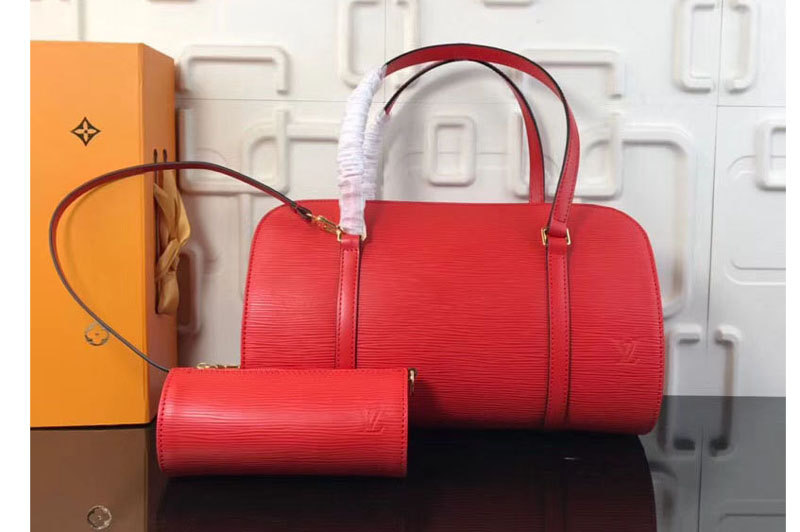 Louis Vuitton M52222 LV Pipillion Epi Leather Bags Red