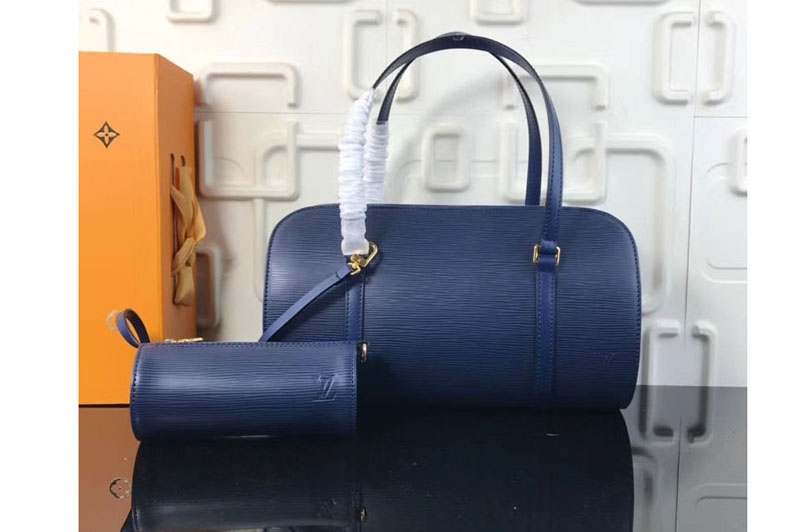 Louis Vuitton M52222 LV Pipillion Epi Leather Bags Blue