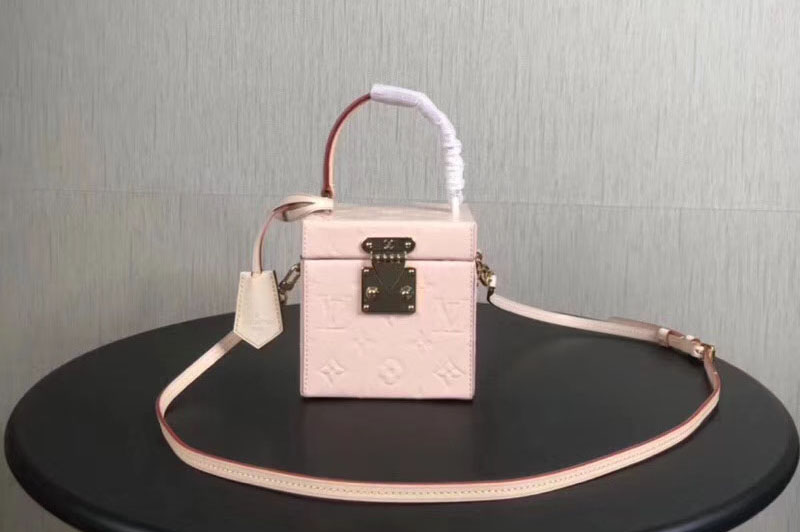 Louis Vuitton M52464 LV Bleecker Box Monogram Vernis Pink
