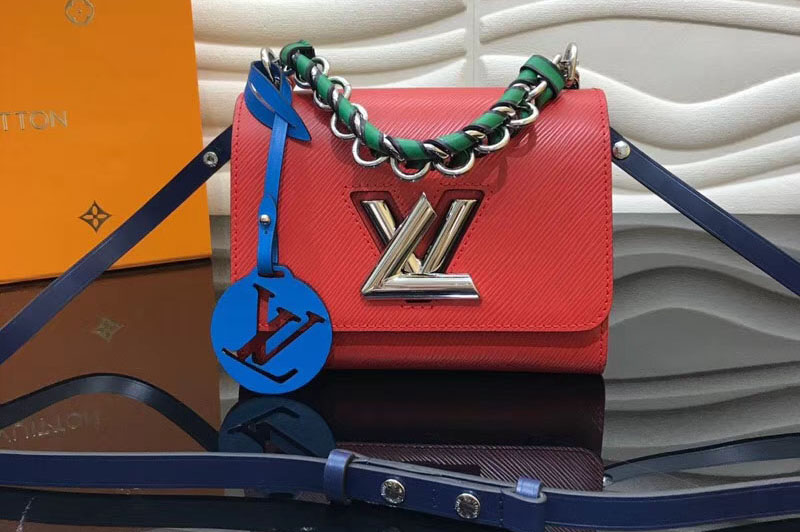Louis Vuitton M52506 LV Twist PM Epi Leather Bags Red