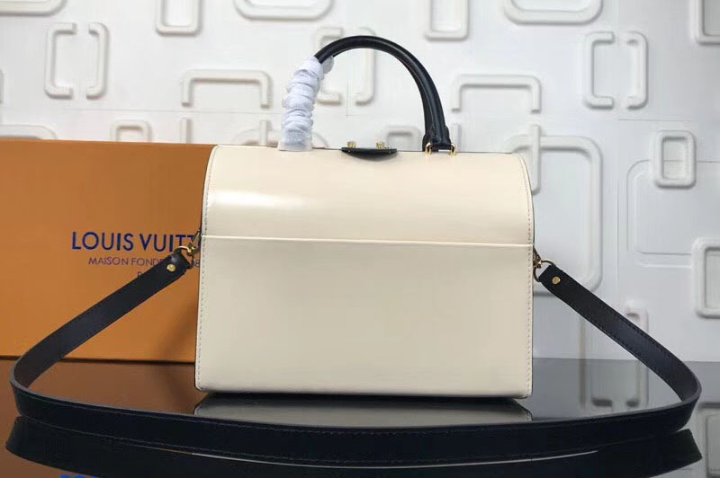 Louis Vuitton M53041 LV Speedy Doctor 25 Leather Bags Creme