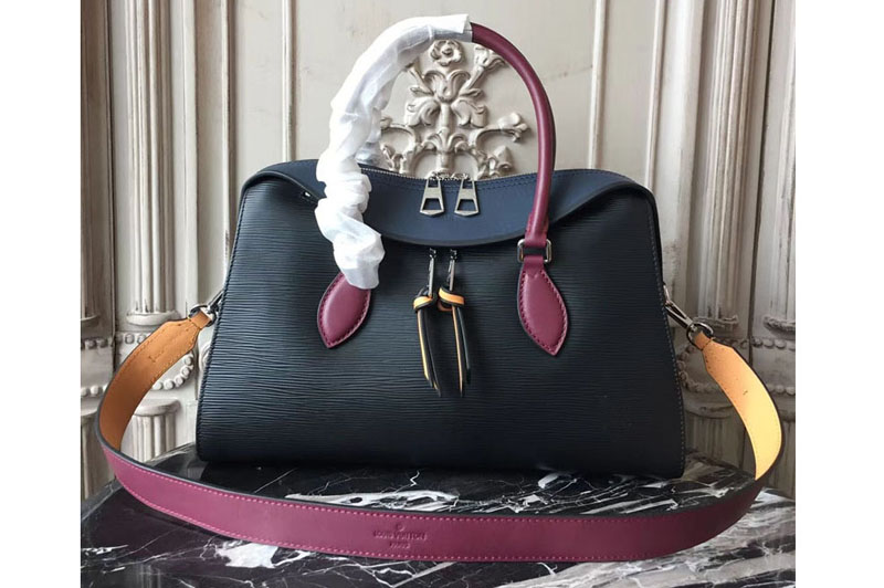 Louis Vuitton M54387 Tuileries Epi Leather Bags Black