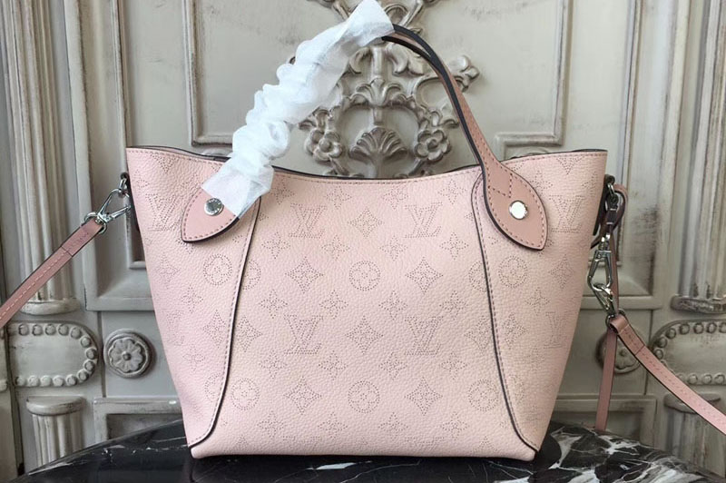 Louis Vuitton M54353 Hina PM Mahina Leather Bags Pink