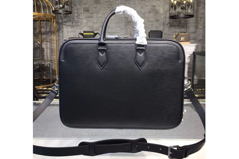 Louis Vuitton M54404 LV Dandy MM Epi Leather Bags Black
