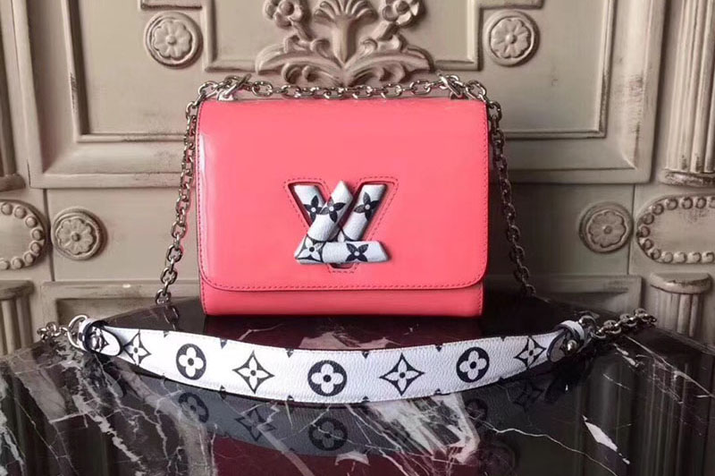 Louis Vuitton M54243 Twist PM Bags Monogram vernis Pink