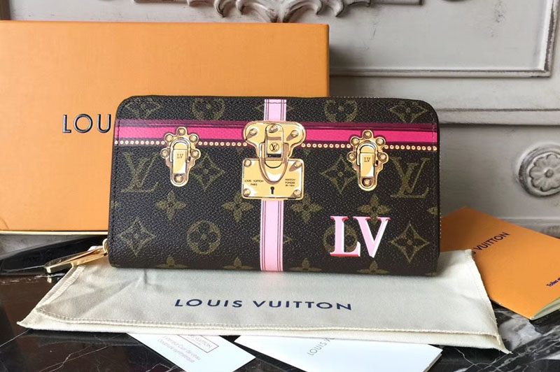 Louis Vuitton M62616 Monogram Canvas Zippy Wallet