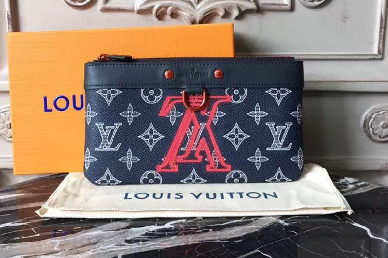 Louis Vuitton Pochette Apollo PM Monogram Upside Down Canvas