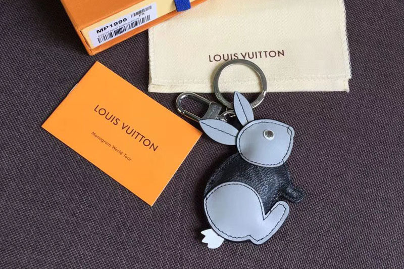 Louis Vuitton M63224 Rabbit Bag Charm and Key Holder Monogram Eclipse canvas