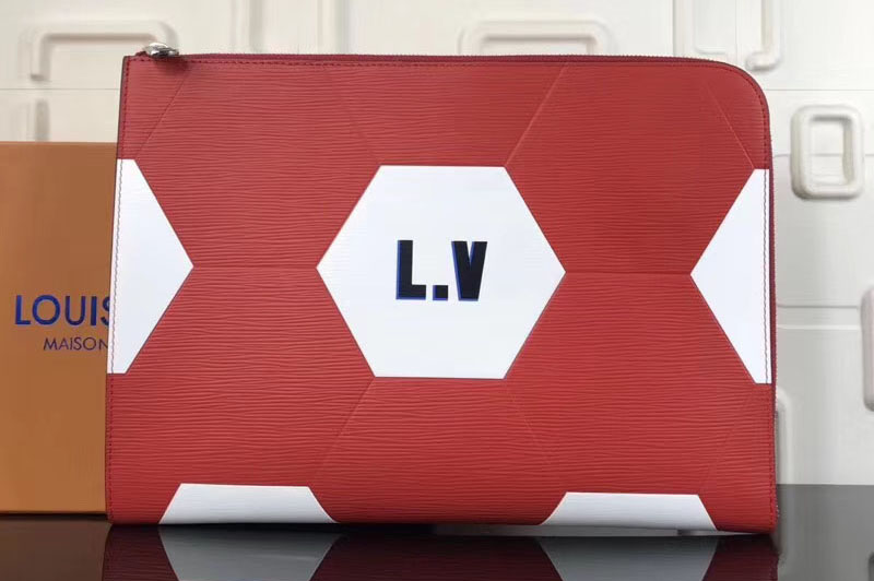 Louis Vuitton M63232 LV Pochette Jour GM Epi Leather Red