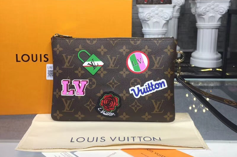 Louis Vuitton M63447 LV City Pouch monogram Canvas Bags