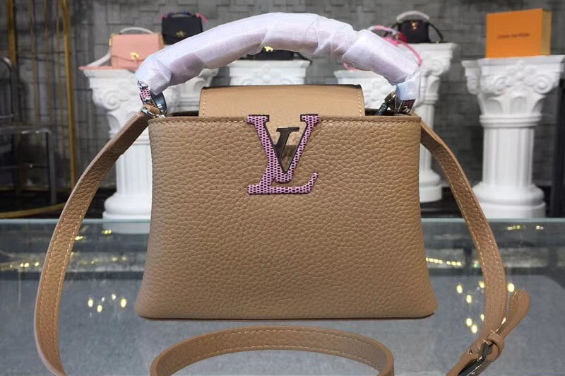 Louis Vuitton M94047 LV Capucines BB Taurillon Leather Bags