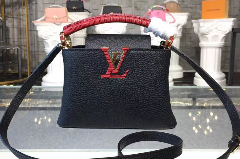 Louis Vuitton M94048 LV Capucines BB Taurillon Leather Bags