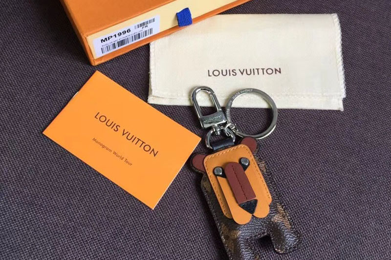 Louis Vuitton MP1996 Tiger Bag Charm and Key Holder Monogram canvas