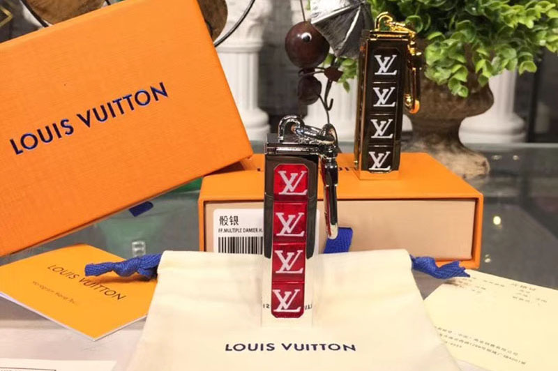 Louis Vuitton MP2072 LV Bag Charm and Key Holder Red