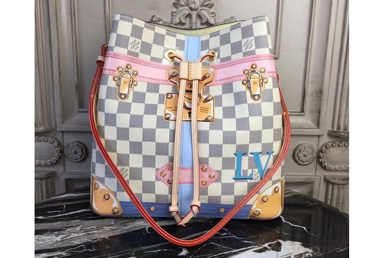 Louis Vuitton N41066 Neonoe Damier Azur Canvas Bags