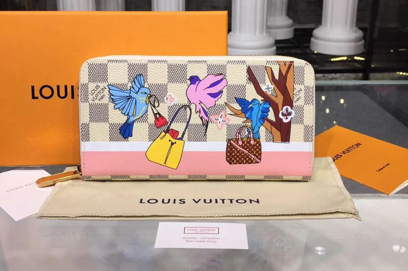 Louis Vuitton N60139 LV Zippy Wallets Monogram Canvas