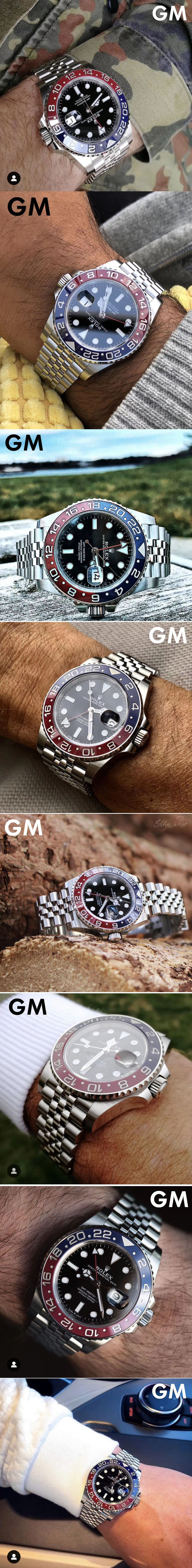 Replica Rolex GMT II Watches