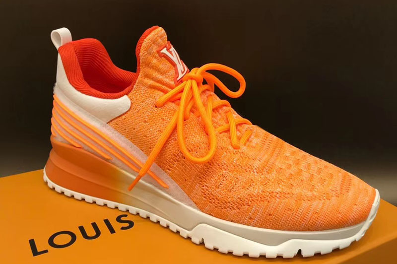 Louis Vuitton LV Run Away Sneaker And Shoes Orange