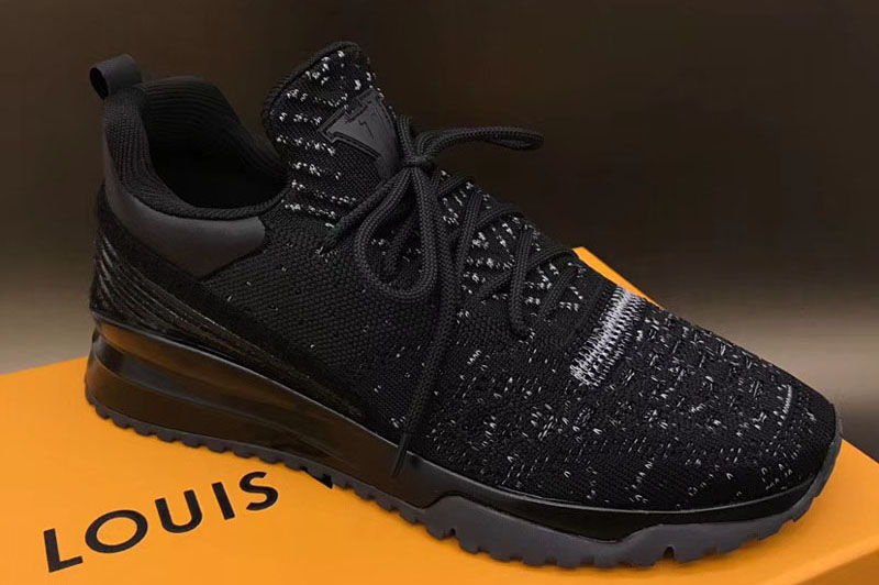 Louis Vuitton LV Run Away Sneaker And Shoes Black