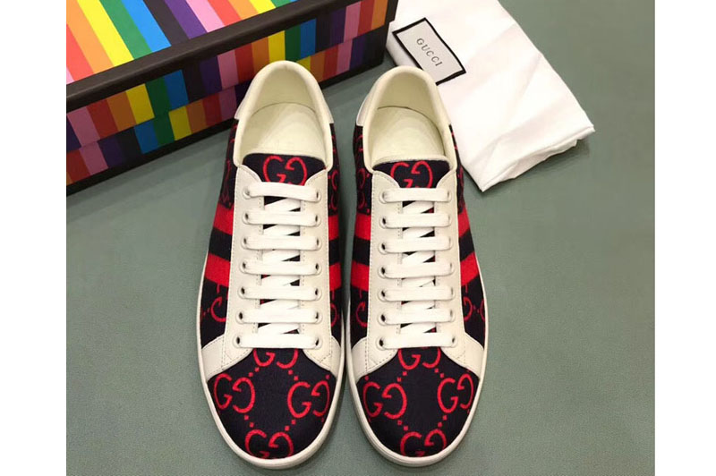 Gucci ‎‎548695 Ace Wool sneaker And shoes