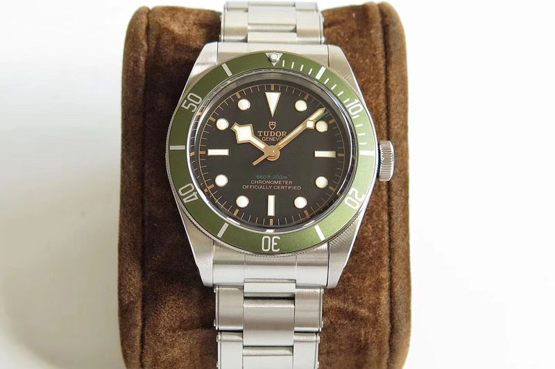 Tudor Black Bay “Green” Exclusive to Harrods ZF 1:1 Best Edition on SS Bracelet A2824