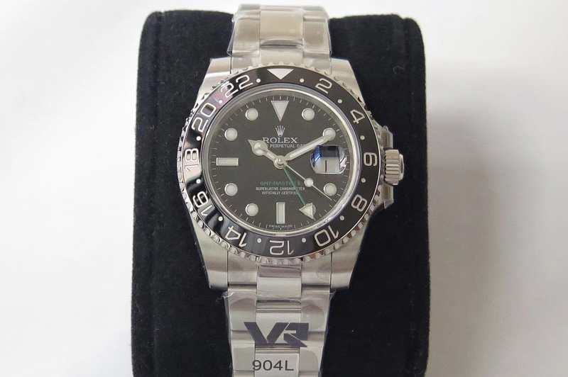 Rolex GMT-Master II 116710 LN Black Ceramic 904L Steel VRF 1:1 Best Edition SA3186 CHS