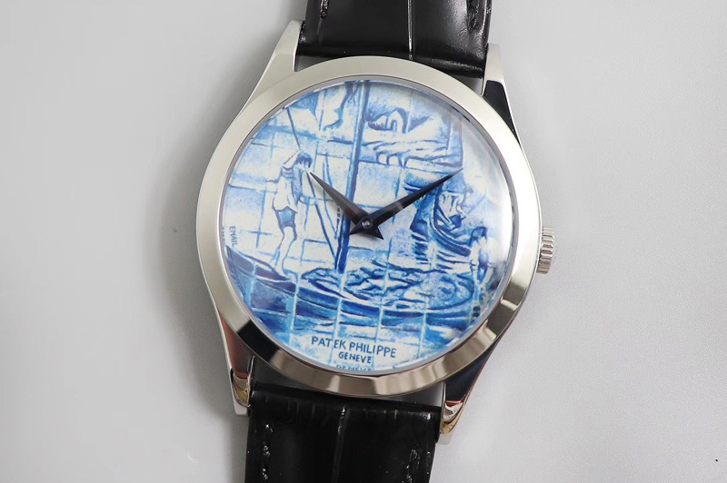Patek Philippe Calatrava Azulejos 5089G-061 SS/LE Automatic Movement