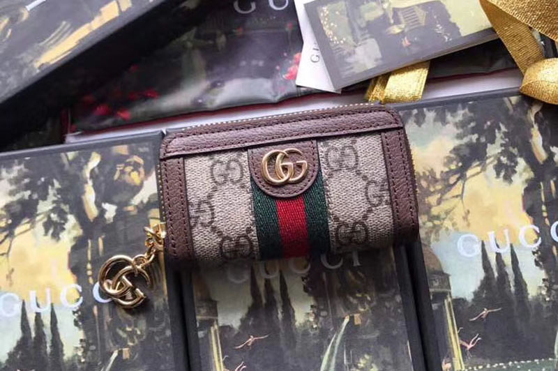 Gucci ‎523157 Ophidia GG key case