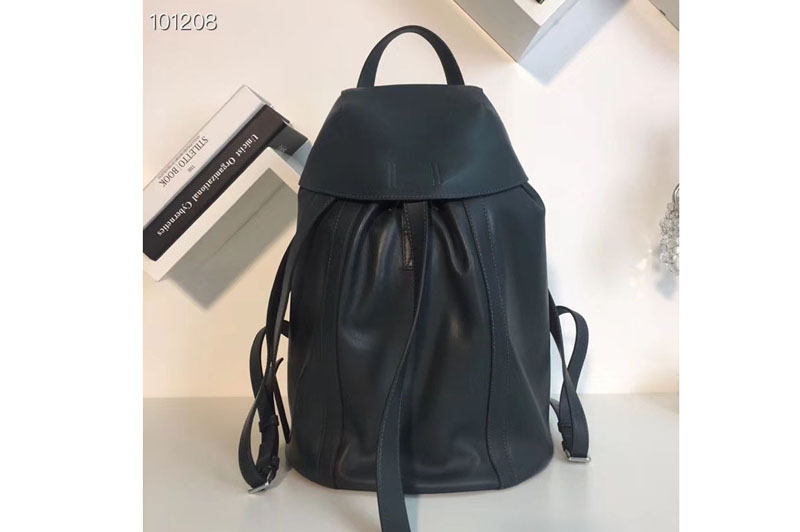 Loewe Rucksack Small Backpack bags Original Leather Green