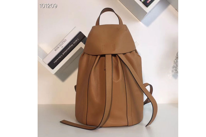Loewe Rucksack Small Backpack bags Original Leather Tan