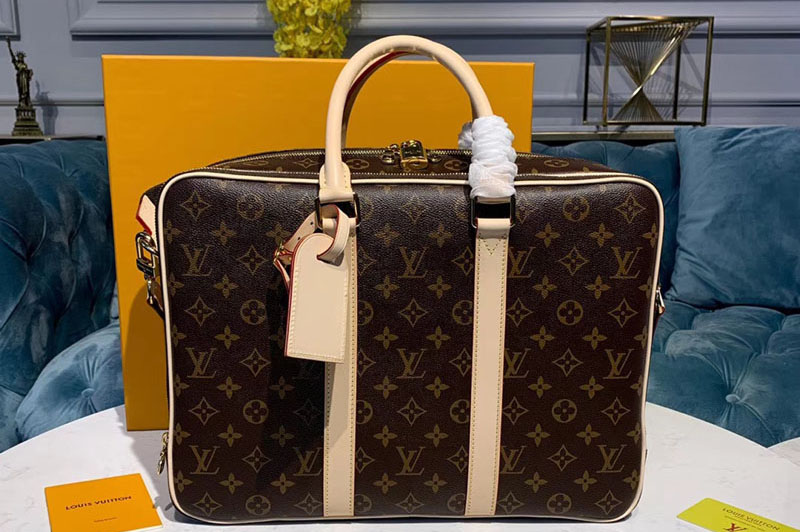 Louis Vuitton M43423 LV Briefcase Bags Monogram Canvas