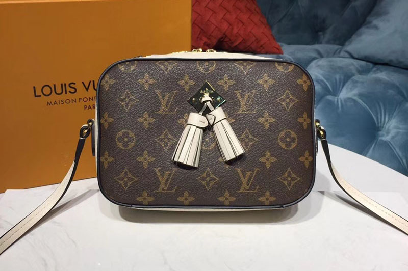 Louis Vuitton M43559 LV Saintonge Bags Monogram Canvas Creme