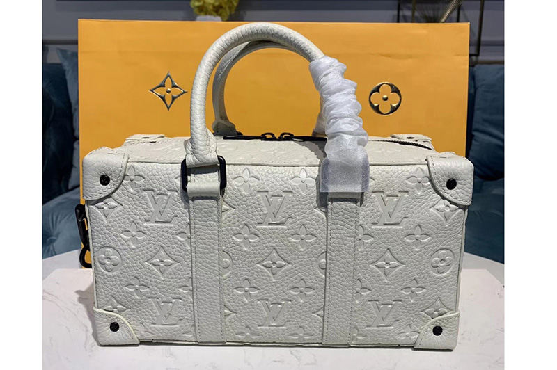Louis Vuitton M44483 LV Runway Bags 2020 Mens Bags White Taurillon leather