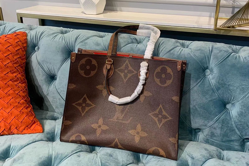 Louis Vuitton M44576 LV Onthego tote bags Monogram and Monogram Reverse Canvas