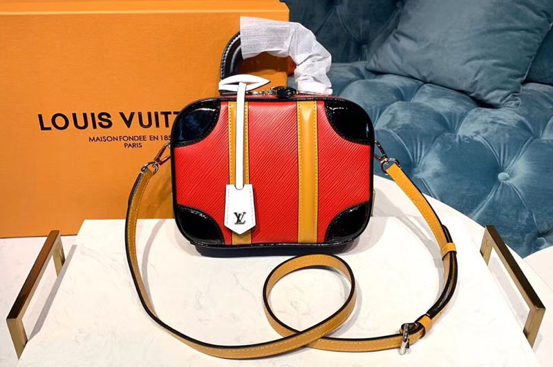 Louis Vuitton M44582 LV Mini Luggage Red Epi Leather
