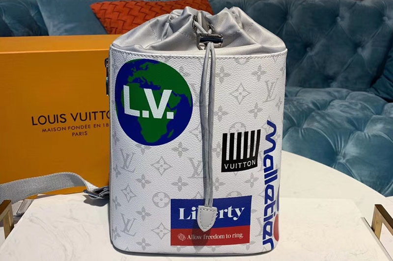 Louis Vuitton M44629 LV Chalk Sling Bag Monogram canvas White