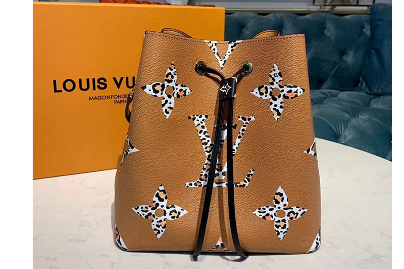 Louis Vuitton M44717 LV Neonoe bag Caramel Monogram Canvas