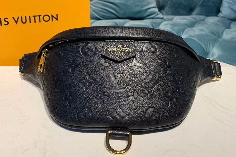 Louis Vuitton M44812 LV Bumbag Black Monogram Empreinte Leather [M44812-x430] - $249.00 ...