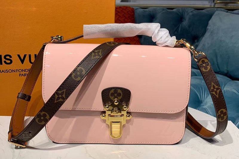 Louis Vuitton M51952 LV Cherrywood BB Bags Pink Patent Leather