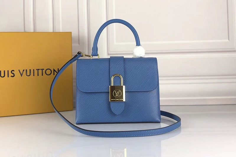Louis Vuitton M53159 LV Locky BB Epi Leather Blue