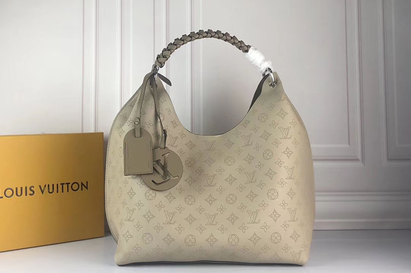 Louis Vuitton M52950 LV Carmel hobo bag Mahina Leather Grey [M53188-j602] - $369.00 : Replica ...